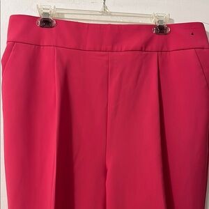 New York & Company Pink High-Waisted Trousers
